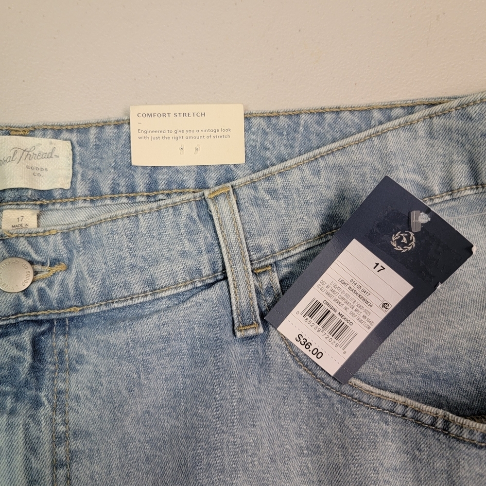 Universal Thread High Rise Wide Leg Jeans Women's Size 17 - Picture 3 of 8